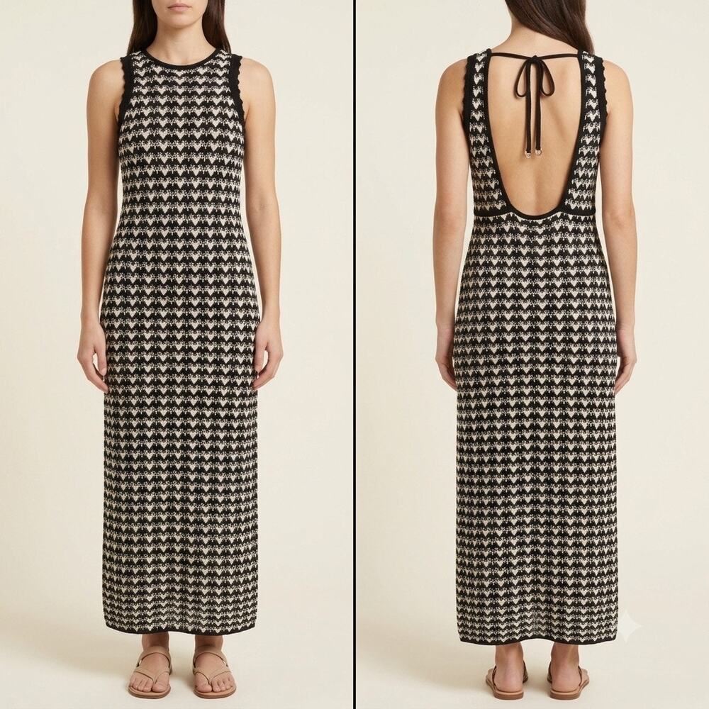 351-Future Collective Knit Maxi Dress size M / PTP 17”-21”